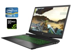 Игровой ноутбук HP Pavilion 15-dk0055nr / 15.6" (1920x1080) IPS / Intel Core i5-9300H (4 (8) ядра по 2.4&nbsp;- 4.1&nbsp;GHz) / 8 GB DDR4 / 256 GB SSD / nVidia GeForce GTX 1050, 3 GB GDDR5, 96-bit / WebCam