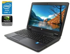 Мобильная рабочая станция HP ZBook 15 G1 / 15.6" (1920x1080) IPS / Intel Core i7-4900MQ (4 (8) ядра по 2.8 - 3.8 GHz) / 16 GB DDR3 / 256 GB SSD / nVidia Quadro K2100M, 2 GB GDDR5, 128-bit / WebCam / DVD-ROM / Win 10 Pro