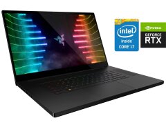 Игровой ноутбук Razer Blade 17 / 17.3" (2560x1440) IPS / Intel Core i7-12800H (14 (20) ядер по 3.7 - 4.8 GHz) / 32 GB DDR5 / 1000 GB SSD + 2000 GB SSD / nVidia GeForce RTX 3070 Ti, 8 GB GDDR6X, 256-bit / WebCam / Win 11