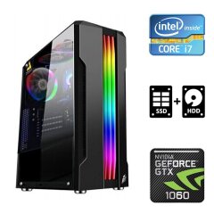 Игровой ПК / Intel Core i7-3770 (4 (8) ядра по 3.4 - 3.9 GHz) / 8 GB DDR3 / 120 GB SSD + 500 GB HDD / nVidia GeForce GTX 1060, 6 GB GDDR5, 192-bit