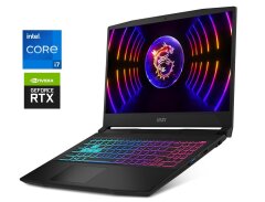 Игровой ноутбук MSI Katana 15 B13V / 15.6" (1920x1080) IPS / Intel Core i7-13620H (10 (16) ядер по 3.6 - 4.9 GHz) / 16 GB DDR5 / 1000 GB SSD M.2 / nVidia GeForce RTX 4070, 8 GB GDDR6, 128-bit / WebCam / Win 11 Home