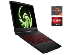 Игровой ноутбук Б-класс MSI Bravo 15 B5ED / 15.6" (1920x1080) IPS / AMD Ryzen 7 5800H (8 (16) ядер по 3.2 - 4.4&nbsp;GHz) / 16 GB DDR4 / 512 GB SSD NVMe / AMD Radeon RX 6550M, 4 GB GDDR6, 64-bit / WebCam
