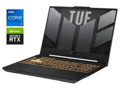 Ігровий ноутбук Asus TUF Gaming F15 FX507ZI4 / 15.6" (1920x1080) IPS / Intel Core i7-12700H (14 (20) ядер по 3.5 - 4.7 GHz) / 16 GB DDR4 / 512 GB SSD / nVidia GeForce RTX 4070, 8 GB GDDR6, 128-bit / WebCam