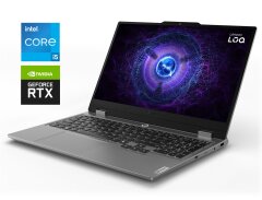 Новый игровой ноутбук Lenovo LOQ 15IAX9 / 15.6" (1920x1080) IPS / Intel Core i5-12450HX (8 (12) ядер по 2.4 - 4.4 GHz) / 24 GB DDR5 / 1000 GB SSD M.2 NVMe / nVidia GeForce RTX 4060, 8 GB GDDR6, 128-bit / WebCam