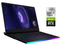 Игровой ноутбук MSI GE76 Raider 10UG / 17.3" (1920x1080) IPS / Intel Core i7-10870H (8 (16) ядер по 2.2 - 5.0 GHz) / 32 GB DDR4 / 1000 GB SSD NVMe / nVidia GeForce RTX 3070, 8 GB GDDR6, 256-bit / WebCam