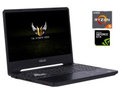 Игровой ноутбук Б-класс Asus TUF FX505DT / 15.6" (1920x1080) IPS / AMD Ryzen 5 3550H (4 (8) ядра по 2.1 - 3.7 GHz) / 16 GB DDR4 / 512 GB SSD / nVidia GeForce GTX 1650, 4 GB GDDR5, 128-bit / WebCam
