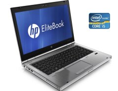 Ноутбук Б-клас HP EliteBook 8460p / 14" (1366x768) TN / Intel Core i5-2540M (2 (4) ядра по 2.6 - 3.3 GHz) / 4 GB DDR3 / 120 GB SSD / Intel HD Graphics 3000 / WebCam / DVD-RW / Win 10