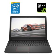 Игровой ноутбук Dell Inspiron 15 7559 / 15.6" (1920x1080) IPS / Intel Core i7-6700HQ (4 (8) ядра по 2.6 - 3.5 GHz) / 16 GB DDR3 / 256 GB SSD M.2 / nVidia GeForce GTX 960M, 4 GB GDDR5, 128-bit / WebCam