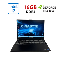 Игровой ноутбук Gigabyte G6 KF / 16" (1920x1200) IPS / Intel Core i7-13620H (10 (16) ядер по 3.6 - 4.9 GHz) / 16 GB DDR5 / 1000 GB SSD / nVidia GeForce RTX 4060, 8 GB GDDR6, 128-bit / WebCam
