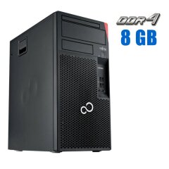 Компьютер Fujitsu Esprimo P558 E94+ Tower / Intel Pentium Gold G5600 (4 ядер по 3.9 GHz) / 8 GB DDR4 / 120 GB SSD / Intel UHD Graphics 630 