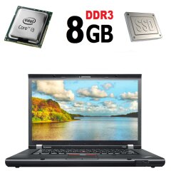 Lenovo T530 / 15'6 / Intel Core i3-3120M (2(4) ядра по 2.50GHz) / 8GB DDR3 / new! 120GB SSD/ Intel HD Graphics 3000 / HDMI, USB, VGA