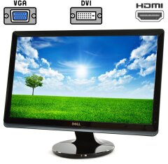 Монитор Б-класс Dell ST2220 / 21.5" (1920x1080) TN / VGA, DVI, HDMI