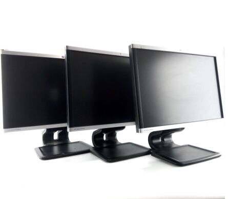 Монитор HP Compaq LA2205wg / 22" (1680x1050) TN / VGA, DVI, USB-Hub + Кабель питания Монитор HP Compaq LA2205wg / 22" (1680x1050) TN / VGA, DVI, USB-Hub + Кабель питания
