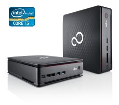 Неттоп Fujitsu Esprimo Q910 USFF / Intel Core i5-3470T (2 (4) ядра по 2.9 - 3.6 GHz) / 4 GB DDR3 / no HDD / Intel HD Graphics 2500 / DVI / DisplayPort