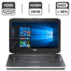 Ноутбук Dell Latitude E5420 / 14" (1366x768) TN / Intel Core i3-2330M (2 (4) ядра по 2.2 GHz) / 4 GB DDR3 / 240 GB SSD NEW / Intel HD Graphics 3000 / WebCam / HDMI
