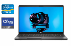 Ноутбук Б-класс Dell Precision 3540 / 15.6" (1920x1080) IPS / Intel Core i7-8565U (4 (8) ядра по 1.8 - 4.6 GHz) / 16 GB DDR4 / 512 GB SSD / AMD Radeon Pro WX 2100, 2 GB GDDR5, 64-bit / WebCam / Windows 10