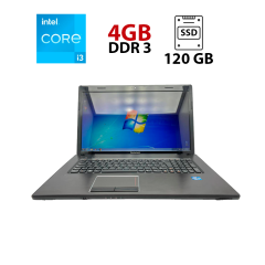 Ноутбук Lenovo G770 / 17.3" (1600x900) TN / Intel Core i3-2330M (2 (4) ядра по 2.2 GHz) / 4 GB DDR3 / 120 GB SSD / Intel HD Graphics 3000 / WebCam