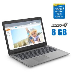 Ноутбук Lenovo IdeaPad 330-15IKB / 15.6" (1366x768) TN / Intel Core i5-8250U (4 (8) ядра по 1.6 - 3.4 GHz) / 8 GB DDR4 / 240 GB SSD / Intel UHD Graphics 620 / WebCam / АКБ NEW
