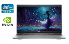 Ноутбук рабочая станция Dell Precision 3560 / 15.6" (1920x1080) IPS / Intel Core i7-1185G7 (4 (8) ядра по 3.0 - 4.8 GHz) / 16 GB DDR4 / 512 GB SSD / nVidia T500, 2 GB GDDR6, 64-bit / WebCam / HDMI