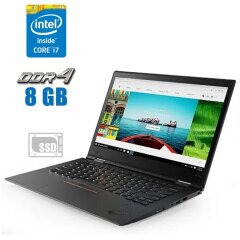 Ультрабук Lenovo ThinkPad X1 Carbon (5th Gen) / 14" (1920x1080) IPS / Intel Core i7-6500U (2 (4) ядра по 2.5 - 3.1 GHz) / 8 GB DDR4 / 240 GB SSD / Intel HD Graphics 520 / WebCam