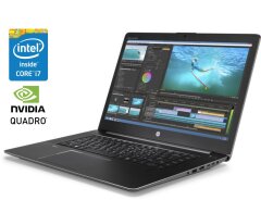 Мобильная рабочая станция HP ZBook Studio G3 / 15.6" (1920x1080) IPS / Intel Core i7-6700HQ (4 (8) ядра по 2.6 - 3.5 GHz) / 16 GB DDR4 / 512 GB SSD / nVidia Quadro M1000M, 2 GB DDR5, 128-bit / WebCam