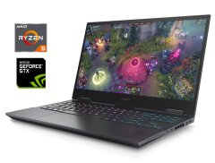 Игровой ноутбук Б-класс HP Omen 15-en0044ur / 15.6" (1920x1080) IPS / AMD Ryzen 5 4500U (6 ядер по 2.3 - 4.0 GHz) / 16 GB DDR4 / 256 GB SSD NVMe / nVidia GeForce GTX 1650 Ti, 4 GB GDDR6, 128-bit / WebCam