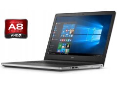 Ноутбук А-класс Dell Inspiron 5555 / 15.6" (1366x768) TN / AMD A8-7410 (4 ядра по 2.2 - 2.5 GHz) / 4 GB DDR3 / 120 GB SSD / AMD Radeon R5 Graphics / WebCam / Win 10 Pro