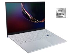 Ультрабук Б-класс Samsung Galaxy Book Ion White NP950XCJ-K02US / 15.6" (1920x1080) IPS / Intel Core i7-10510U (4 (8) ядра по 1.8 - 4.9 GHz) / 16 GB DDR4 / 256 GB SSD / Intel UHD Graphics / WebCam