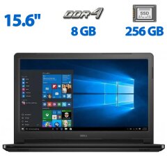 Ноутбук Dell Inspiron 15 5566 / 15.6" (1366x768) TN / Intel Core i5-6200U (2 (4) ядра по 2.3 - 2.8 GHz) / 8 GB DDR4 / 256 GB SSD / Intel HD Graphics 520 / HDMI