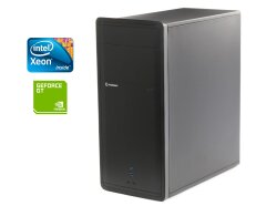 ПК Б-класс GameMax ET-209-NP-2U3 Tower / Intel Xeon E5-1650 v2 (6 (12) ядер по 3.5 - 3.9 GHz) / 16 GB DDR3 / 240 GB SSD / nVidia GeForce GT 710, 2 GB GDDR3, 64-bit / 500W