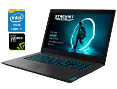 Ігровий ноутбук Lenovo IdeaPad L340-15IRH Gaming / 15.6" (1920x1080) IPS / Intel Core i7-9750H (6 (12) ядер по 2.6 - 4.5 GHz) / 16 GB DDR4 / 256 GB SSD M.2 + 1000 GB HDD / nVidia GeForce GTX 1650, 4 GB GDDR5, 128-bit / WebCam / Win 11 Home