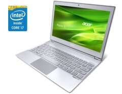Ультрабук Б-класс Acer Aspire S7-391 / 13.3" (1920x1080) TN / Intel Core i7-3537U (2 (4) ядра по 2.0 - 3.1 GHz) / 4 GB DDR3 / 240 GB SSD / Intel HD Graphics 4000 / WebCam / Win 10 Home / АКБ не держит