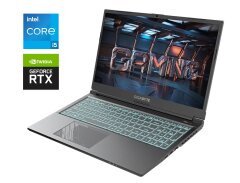 Игровой ноутбук Gigabyte G5 KF / 15.6" (1920x1080) IPS / Intel Core i5-12500H (12 (16) ядер по 3.3 - 4.5 GHz) / 16 GB DDR4 / 512 GB SSD M.2 / nVidia GeForce RTX 4060, 8 GB GDDR6, 128-bit / WebCam / Win 11 Home