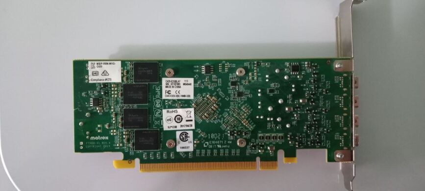 Дискретна відеокарта AMD Radeon C420 LP, 2 GB GDDR5, 128-bit / 4x miniDisplayPort