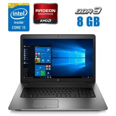 Игровой ноутбук HP Probook 470 G2 / 17.3" (1600x900) TN / Intel Core i5-4200U (2 (4) ядра по 1.6 - 2.6 GHz) / 8 GB DDR3 / 240 GB SSD / AMD Radeon R5 M255, 1 GB DDR3, 128-bit / WebCam 