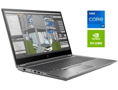 Мобильная рабочая станция Б-класс HP ZBook Fury 15 G8 / 15.6" (1920x1080) IPS / Intel Core i7-11850H (8 (16) ядер по 2.1 - 4.8 GHz) / 32 GB DDR4 / 512 GB SSD / nVidia RTX A2000, 4 GB GDDR6, 128-bit / WebCam