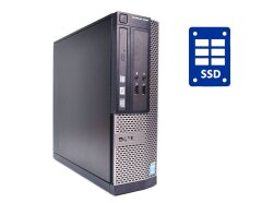 ПК Dell OptiPlex 3020 SFF / Intel Core i3-4130 (2 (4) ядра по 3.4 GHz) / 4 GB DDR3 / 120 GB SSD / Intel HD Graphics 4400 / DVD-RW / Win 10 Pro + WiFi-адаптер D-Link DWA-140