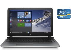 Ноутбук HP Pavilion 15t-ab200 / 15.6" (1366x768) TN / Intel Core i5-6200U (2 (4) ядра по 2.3 - 2.8 GHz) / 8 GB DDR3 / 240 GB SSD / Intel UHD Graphics 520 / WebCam / Win 10 Home