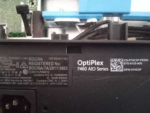 Материнская плата Dell OptiPlex 7460 AIO IPCFL-GL / LGA1151 / DDR4