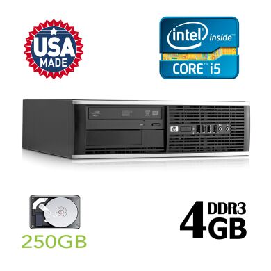 HP 6300 SFF / Intel i5-2500 (4 ядра по 3.3ГГц) / 4GB DDR3 / 250GB HDD HP 6300 SFF / Intel i5-2500 (4 ядра по 3.3ГГц) / 4GB DDR3 / 250GB HDD