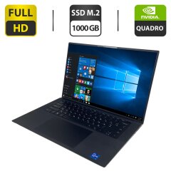 Мобильная рабочая станция Dell Precision 5560 / 15.6" (1920x1200) IPS / Intel Core i7-11850H (8 (16) ядер по 2.5 - 4.8 GHz) / 32 GB DDR4 / 1000 GB SSD M.2 / nVidia Quadro T1200, 4 GB GDDR6, 128-bit / WebCam