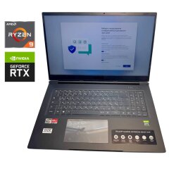 Игровой ноутбук Б-класс Medion Erazer Beast X25-MD 63835 / 17.3" (1920x1080) IPS / AMD Ryzen 9 5900HX (8 (16) ядер по 3.3 - 4.6 GHz) / 32 GB DDR4 / 2000 GB SSD NVMe / nVidia GeForce RTX 3080, 16 GB GDDR6, 256-bit / WebCam