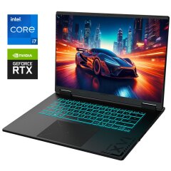 Игровой ноутбук Gigabyte Gaming A16 CVH / 16" (2560x1600) IPS / Intel Core i7-13620H (10 (16) ядер по 2.4 - 4.9 GHz) / 32 GB DDR5 / 1000 GB SSD NVMe / nVidia GeForce RTX 5060, 8 GB GDDR7, 128-bit / WebCam