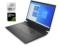Игровой ноутбук Б-класс HP Pavilion Gaming 16-a0800nd / 16.1" (1920x1080) IPS / Intel Core i5-10300H (4 (8) ядер по 2.5 - 4.5 GHz) / 8 GB DDR4 / 512 GB SSD / nVidia GeForce GTX 1650, 4 GB GDDR5, 192-bit / WebCam