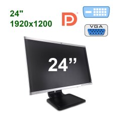 Монитор HP LA2405wg / 24" (1920x1200) TN / VGA, DVI, DP, USB