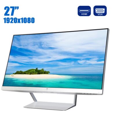 Монитор HP Pavilion 27xw / 27" (1920x1080) IPS / VGA, HDMI Монитор HP Pavilion 27xw / 27" (1920x1080) IPS / VGA, HDMI