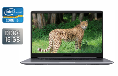 Ноутбук Asus F510U / 15.6" (1920x1080) IPS / Intel Core i5-8250U (4 (8) ядра по 1.6 - 3.4 GHz) / 16 GB DDR4 / 240 GB SSD / Intel UHD Graphics 620 / WebCam / TouchID
