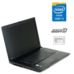 Ноутбук Toshiba Satellite Pro A50-A / 15.6" (1366x768) TN / Intel Core i5-4200M (2 (4) ядра по 2.5 - 3.1 GHz) / 4 GB DDR3 / 120 GB SSD / Intel HD Graphics 4600 / WebCam / DVD-ROM