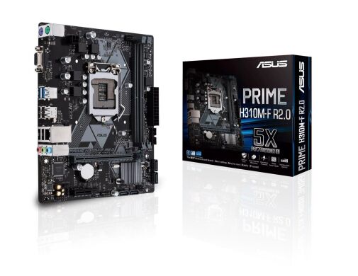 Нова материнська плата Asus Prime H310M-F R2.0 / Socket LGA1151 / USB 3.1