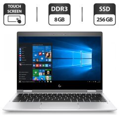 Нетбук HP EliteBook X360 1020 G2 / 12.5" (1920x1080) IPS Touch / Intel Core i5-7300U (2 (4) ядра по 2.6 - 3.5 GHz) / 8 GB DDR3 / 256 GB SSD / Intel HD Graphics 620 / WebCam / Win 10 Pro